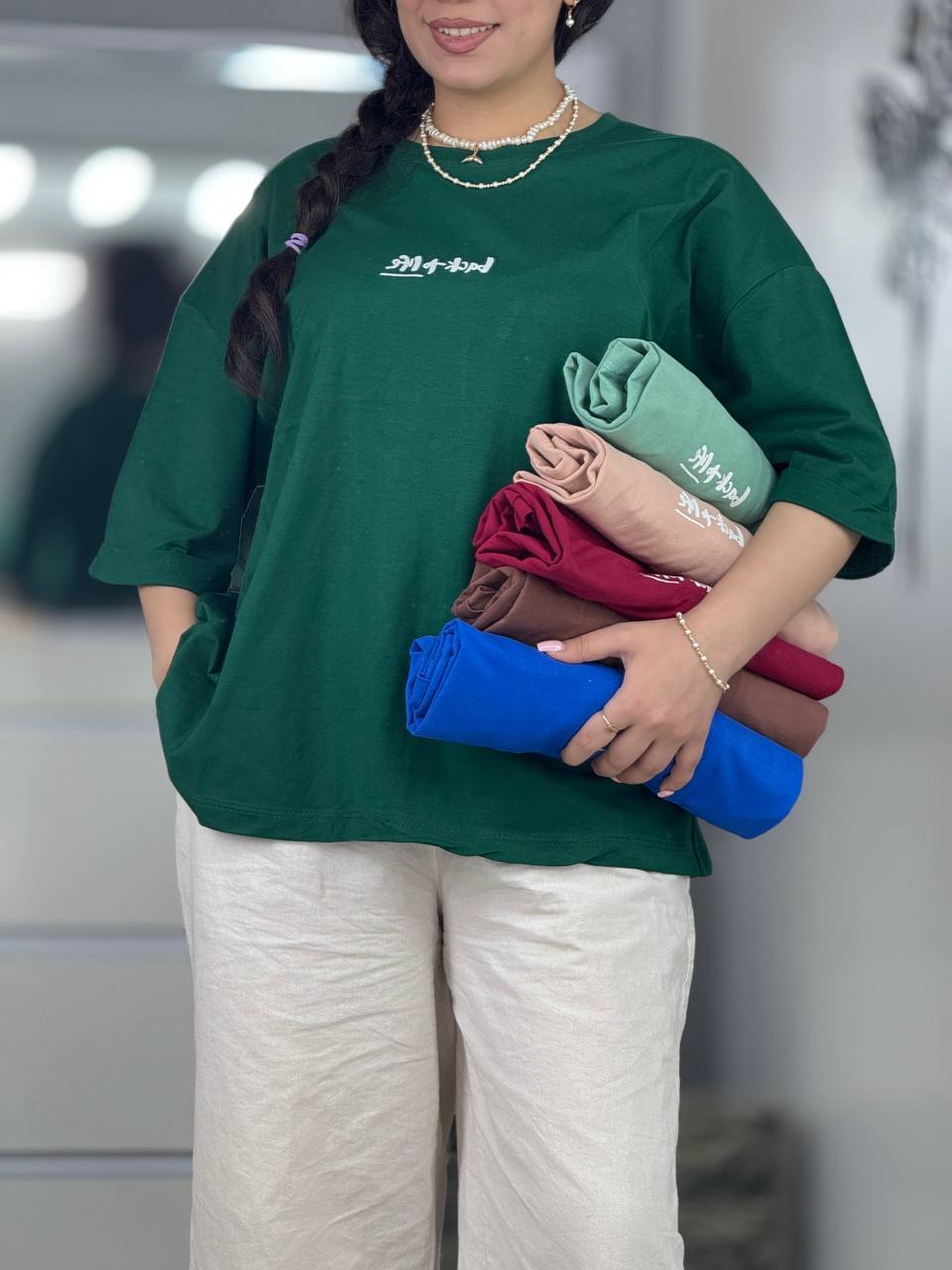 تیشرت لانگ کد ۵۹۶۶ 